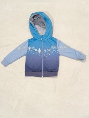 3T- cubcoat. Zip sweatshirt that turns into a Plush Disney Frozen Elsa Doll